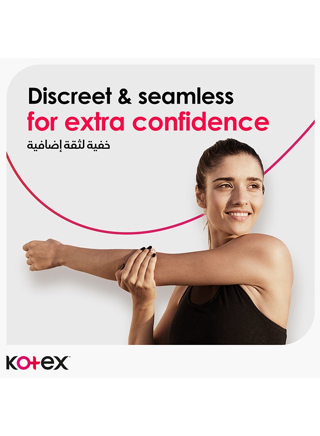 Kotex - Ultra Thin Pads, Super Size Sanitary Pads with Wings, 8 Sanitary Pads 8 Pieces - Image 1