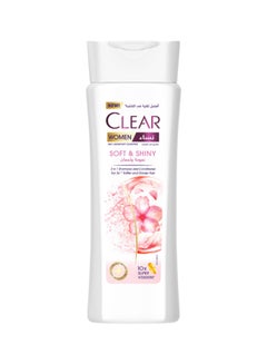 CLEAR 2In1 Shampoo And Conditioner For Women, Anti Dandruff Shampoo, Soft And Shiny 200ml  - Image 1