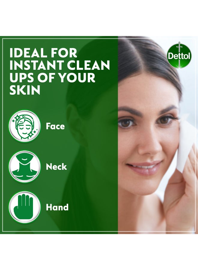 Original 2 In 1 Antibacterial Skin And Surface Wipes Pack of 80