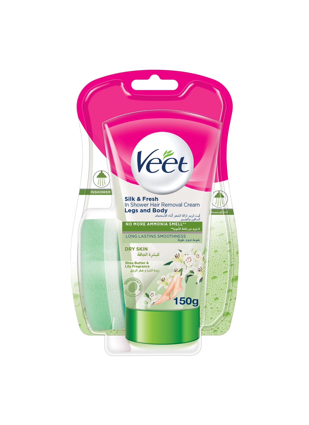 Hair Removal In-Shower Cream Dry Skin 150ml