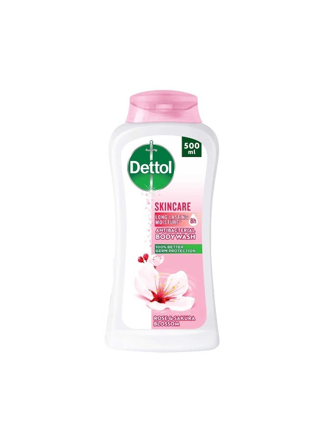 Dettol Skincare Antibacterial Body Wash, 500ml  - Image 1