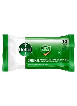 Original Antibacterial Skin Wipes , Pack of 10 Water Wipes - pnsku/N12172857A/45/_/1748123118/6bc9a320-bdca-4603-9301-4290d3f087d8