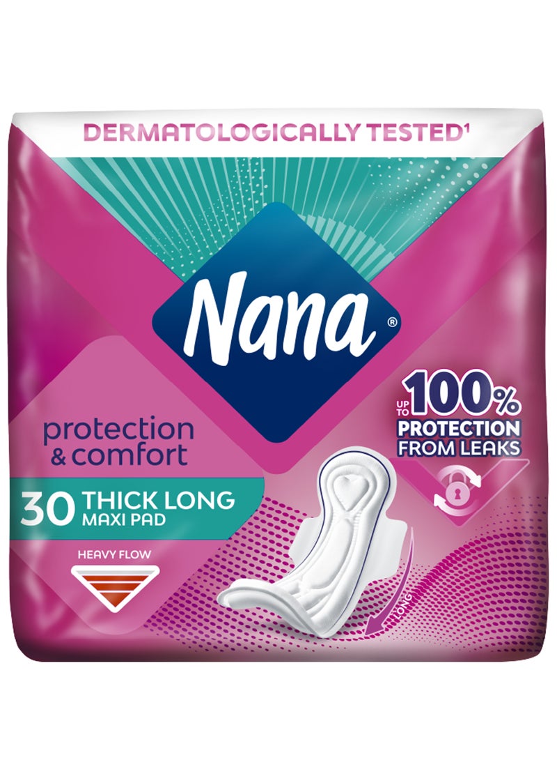Nana 30-Piece Maxi Long Wings Pads 30-Piece - Image 1