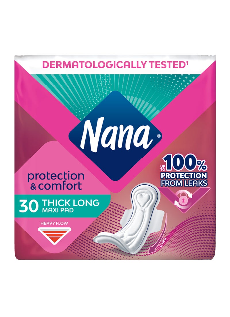 Nana 30-Piece Maxi Long Wings Pads 30-Piece - Image 1