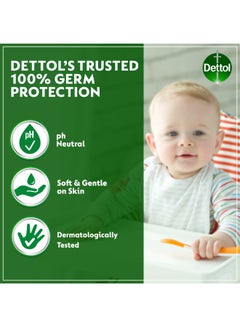 Dettol Original Antibacterial Skin Wipes , Pack of 50 Water Wipes  - Image 3