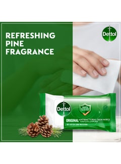 Dettol Original Antibacterial Skin Wipes , Pack of 50 Water Wipes  - Image 4