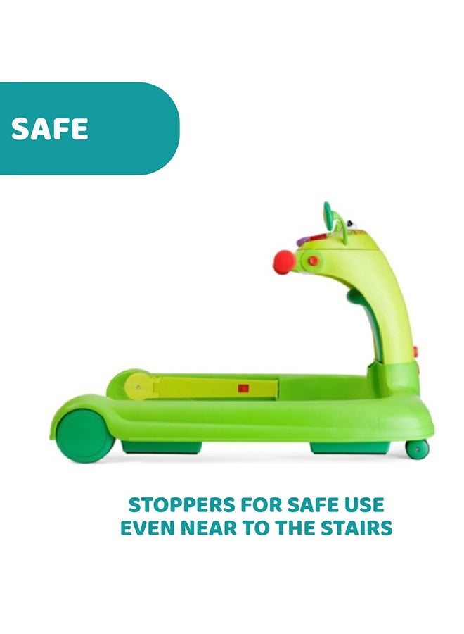 Chicco - 123 Baby Walker 6M+, Green - Image 1