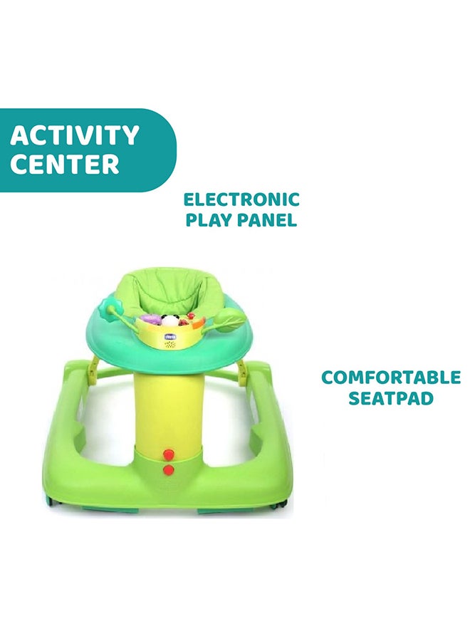 Chicco - 123 Baby Walker 6M+, Green - Image 1