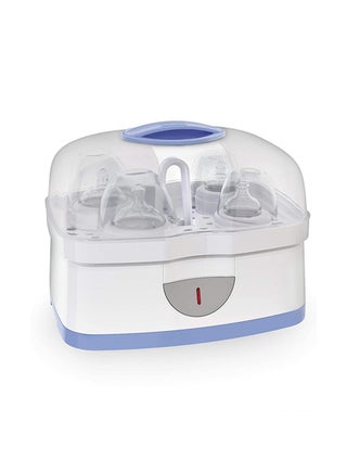 2-In-1 Sterilnatural Steam Sterilizer 24-hour Protection With Adjustable Size Bpa Free - Clear/White - view 3