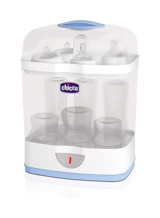 2-In-1 Sterilnatural Steam Sterilizer 24-hour Protection With Adjustable Size Bpa Free - Clear/White - view 2