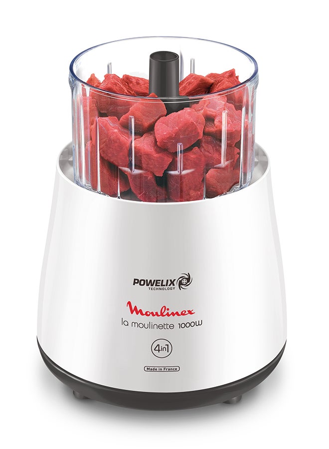 Moulinex - Moulinette Chopper 1000 W DPA144 White - Image 1