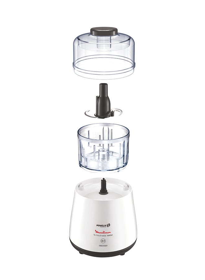 Moulinex - Moulinette Chopper 1000 W DPA144 White - Image 1