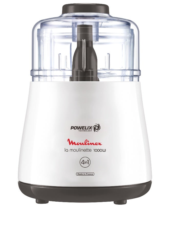 Moulinex Moulinette Chopper 1000 W DPA144 White - Image 1