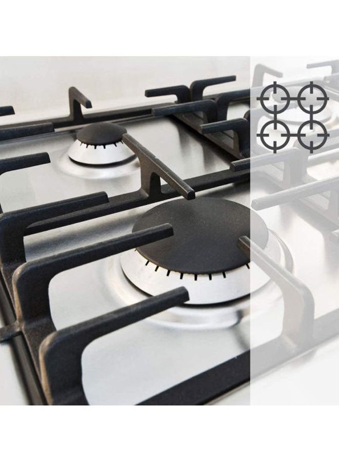 SUPER GENERAL 4 Cavity Gas-Burner/Oven SGC 6470 MSFS Silver/Black - Image 5