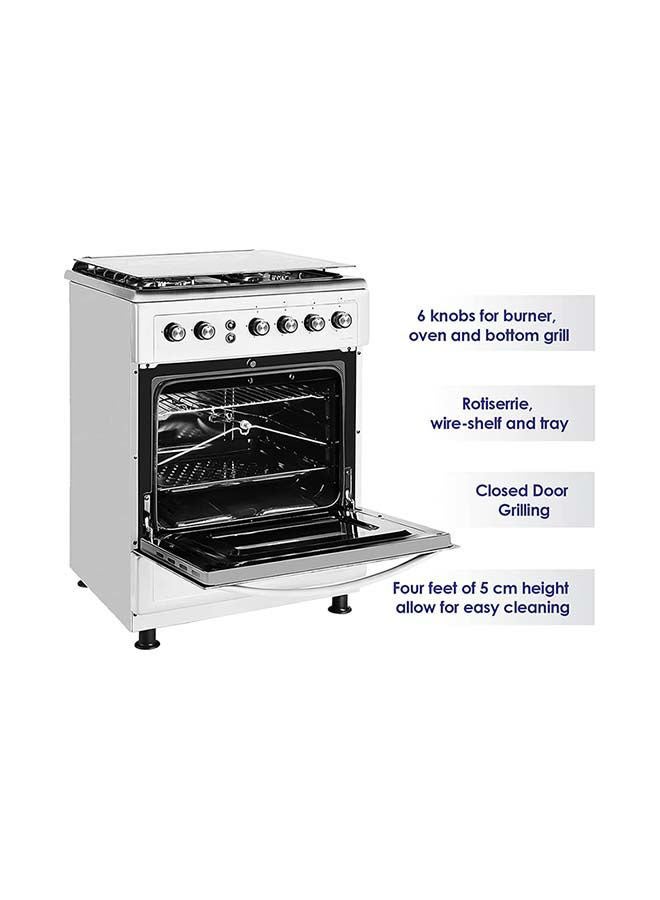 SUPER GENERAL 4 Cavity Gas-Burner/Oven SGC 6470 MSFS Silver/Black - Image 2