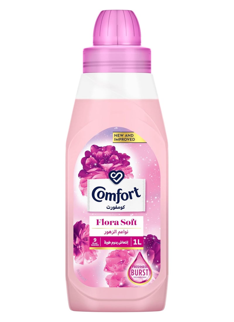 كمفورت مُنعّم الأقمشة فلورا 1لترات - Image 1