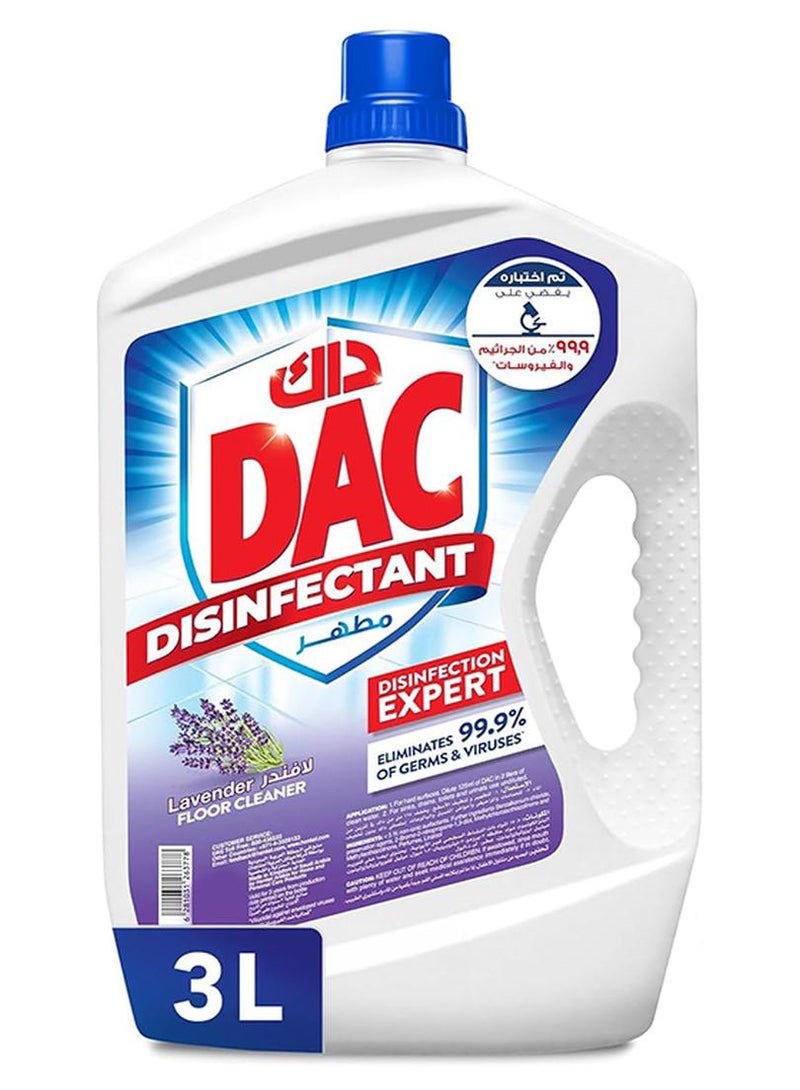 DAC Lavender Disinfectant, 3 Liter - Image 1