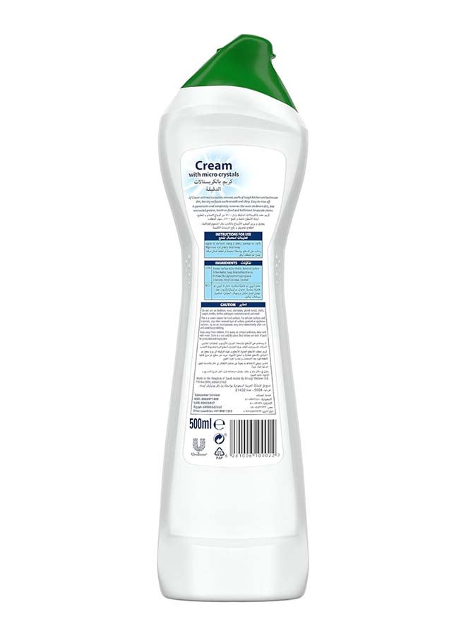 Jif Cream Cleaner Original Stain Remover With Micro Crystal Technology 500ml  - Image 2