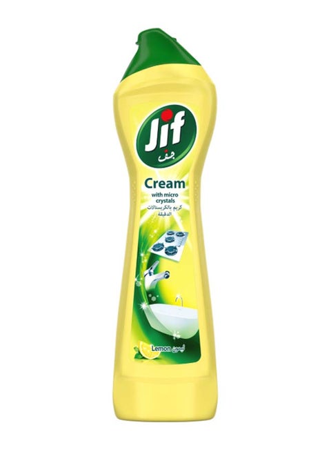 Cream Cleaner With Micro Crystals Technology  Eliminates Grease Burnt Food And Limescale Stains 500ml