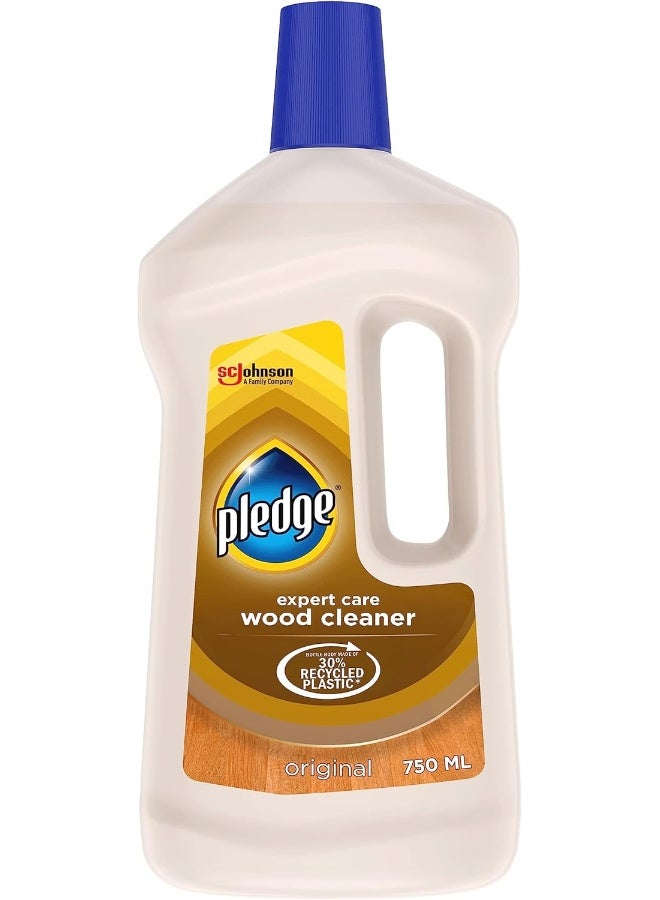 Pledge - Clean It Gentle Wood Floor Cleaner 750ml - Image 1