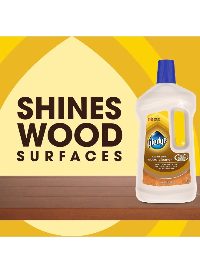 Pledge - Clean It Gentle Wood Floor Cleaner 750ml - Image 1