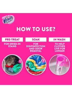 Vanish Laundry Stain Remover Pink Liquid 500ml  - Image 4