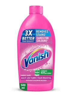 Vanish Laundry Stain Remover Pink Liquid 500ml  - Image 1