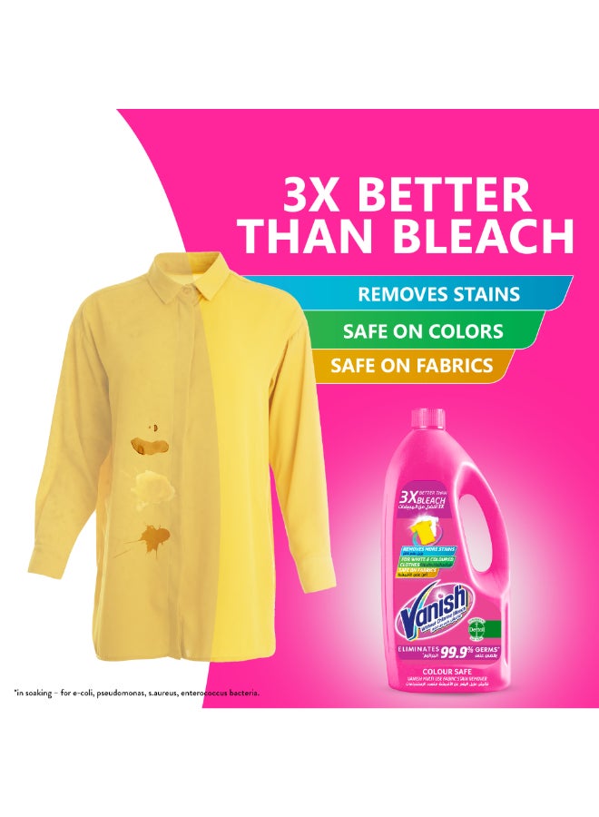 Vanish Multi Use Fabric Stain Remover Pink Liquid 500ml - Image 3