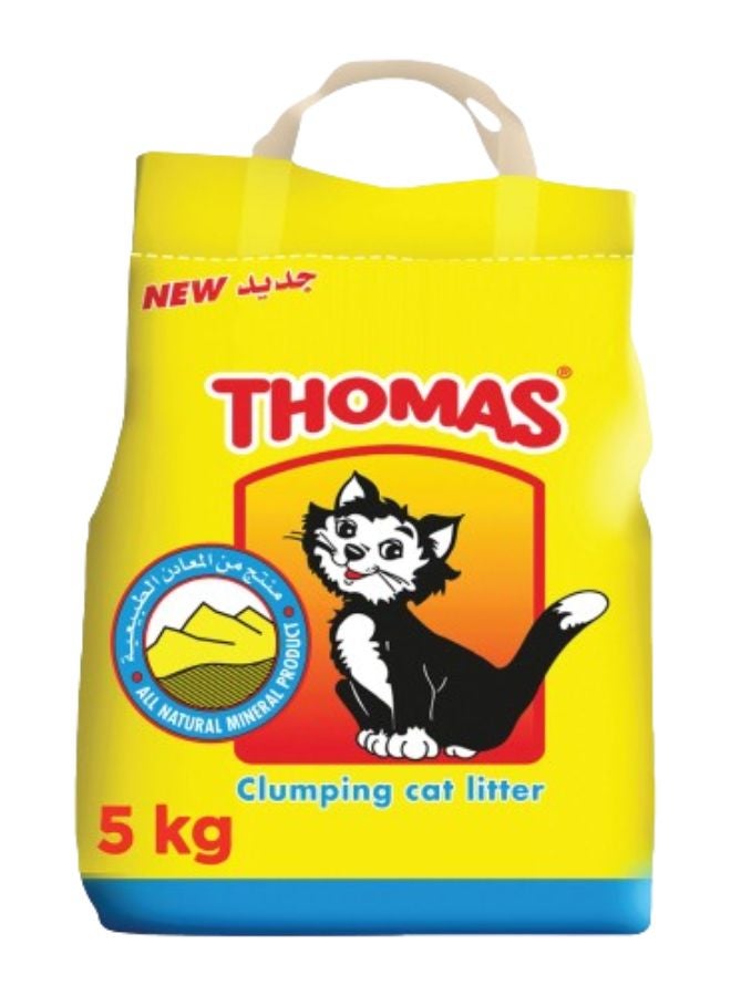 Thomas - Clumping Cat Litter 5kg - Image 1