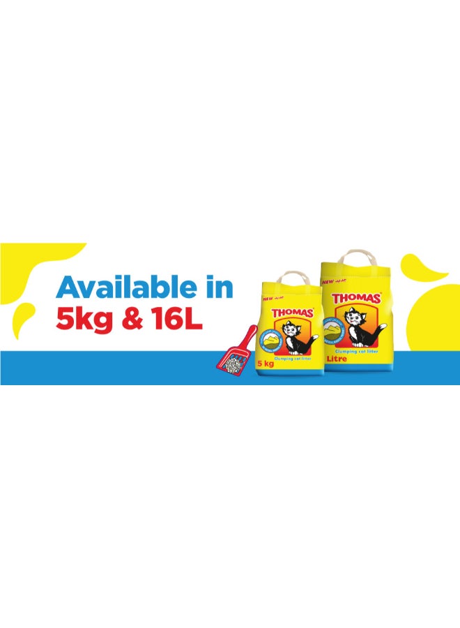 Thomas - Clumping Cat Litter 5kg - Image 1