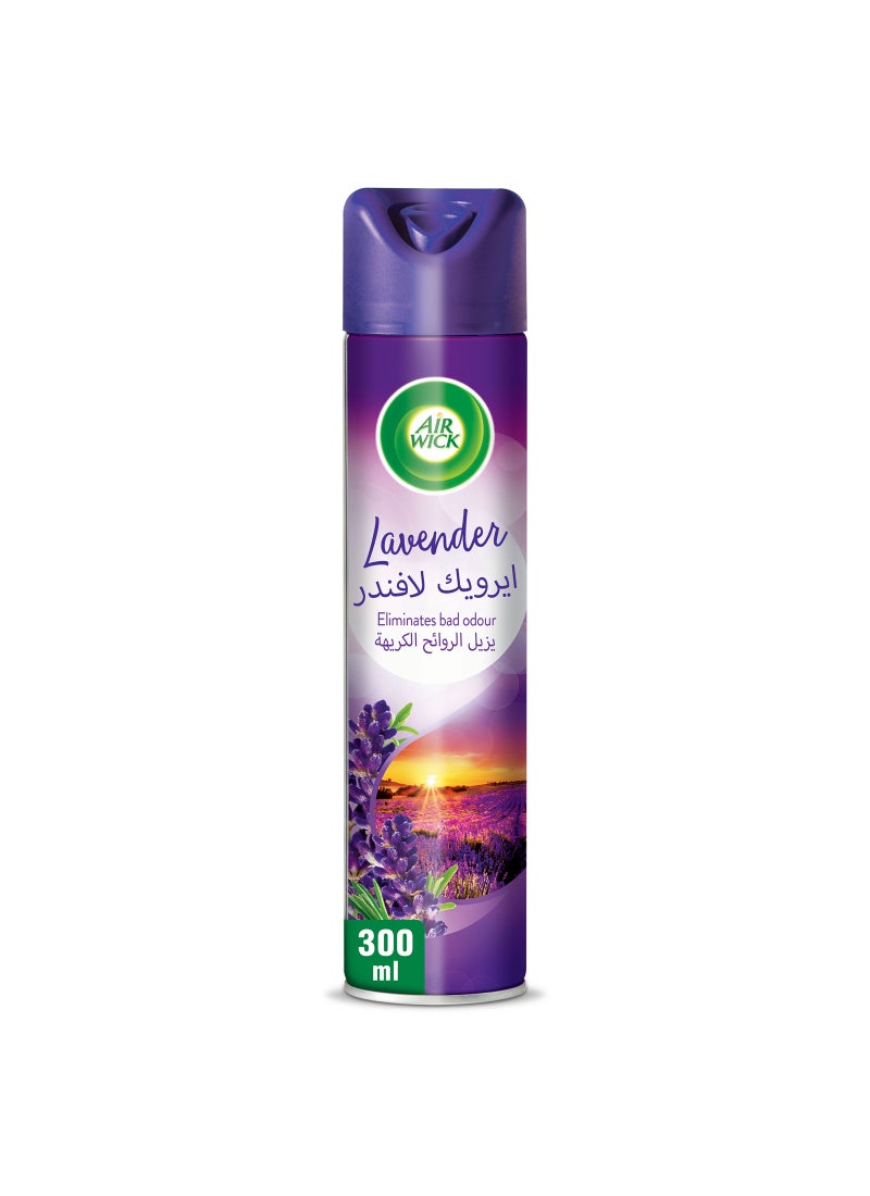 Air Wick Lavender Aerosol Air Freshener Clear 300ml  - Image 1