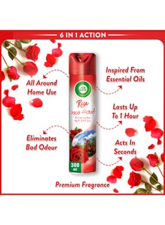 Air Wick Rose Aerosol Air Freshener 300ml  - Image 4
