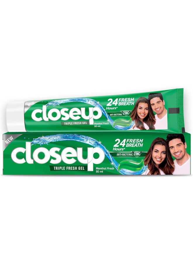 كلوز أب معجون أسنان جل بانتعاش المنثول أخضر 50ملليلتر - Image 1