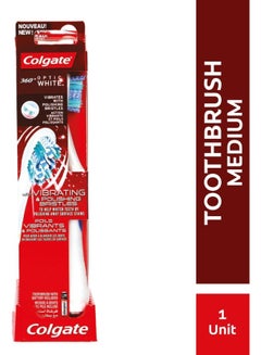 Colgate 360 Degree Optic White Power Toothbrush Multicolor  - Image 3