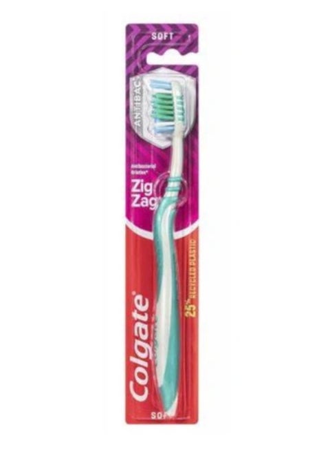 Zig Zag Deep Clean Toothbrush Multicolour