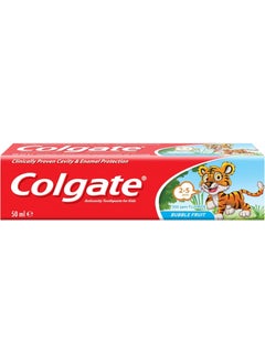 Kids Bubble Fruit Toothpaste Gel