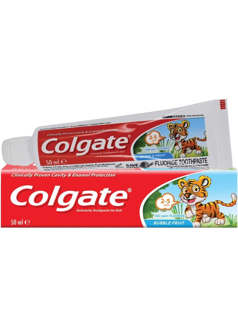 Colgate - Kids Bubble Fruit Toothpaste Gel - Image 1