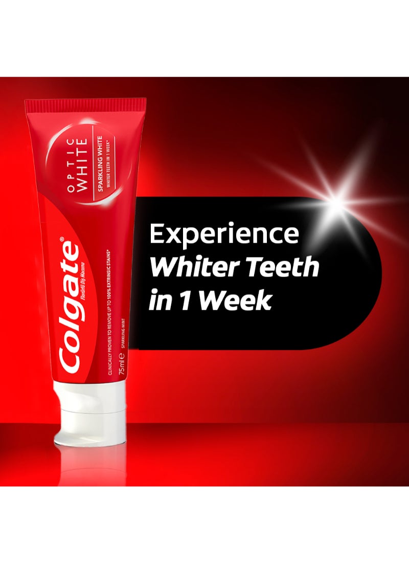 Optic White ToothPaste, 75ml