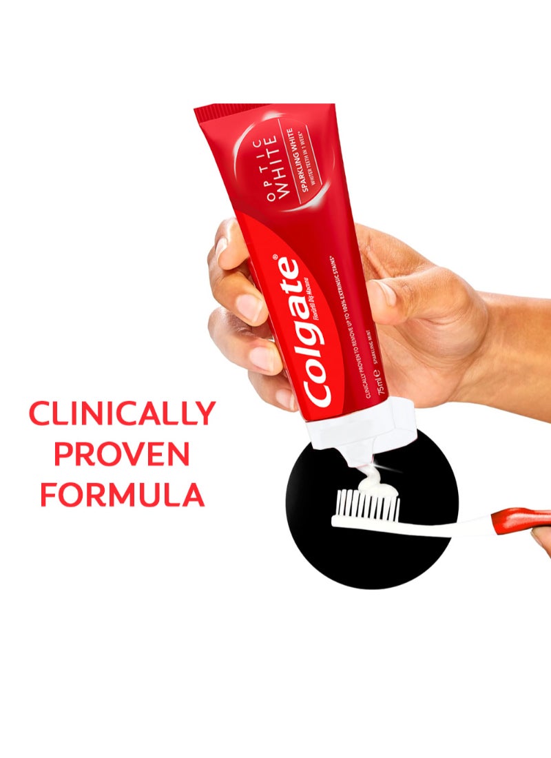 Optic White ToothPaste, 75ml