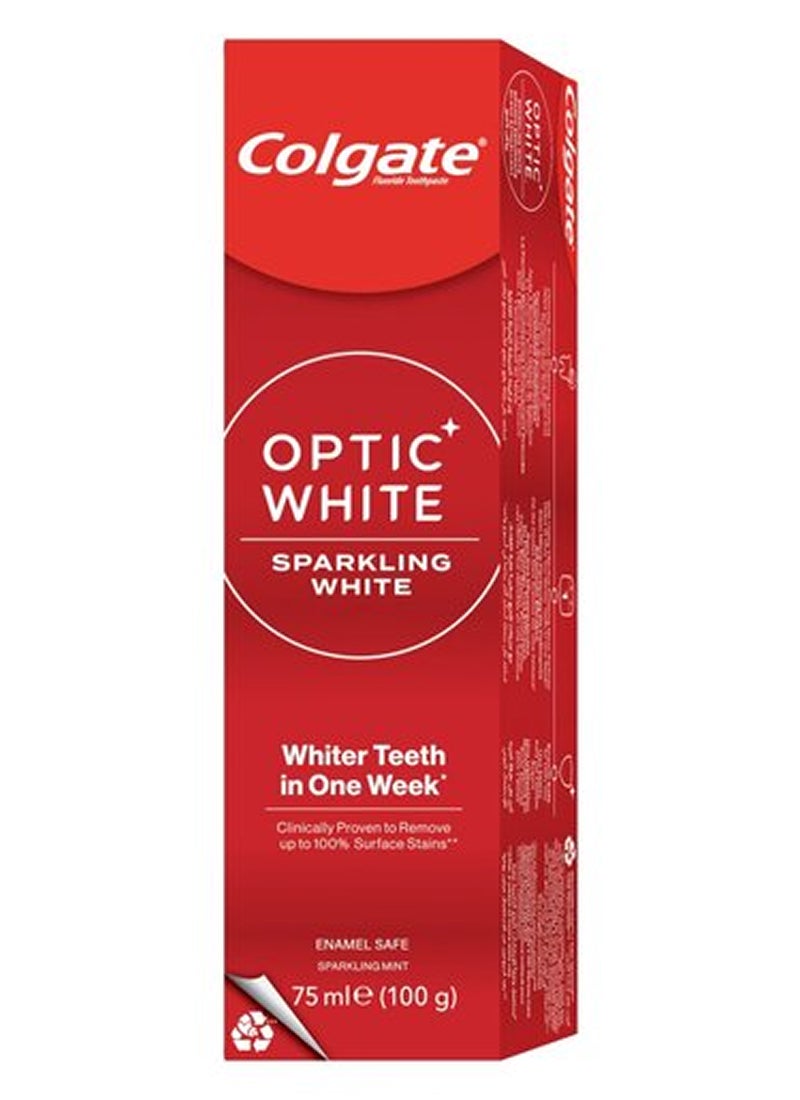 كولجيت معجون الأسنان أوبتيك وايت سباركلنج وايت - Image 1