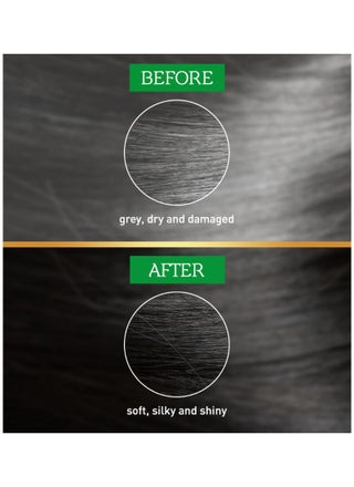 Natural Black Henna Hair Color Natural Black - view 3