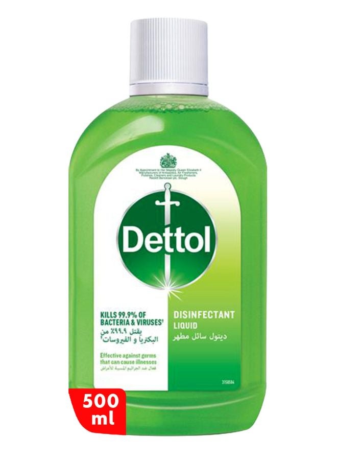 Dettol Multipurpose Disinfectant Liquid Green 500ml  - Image 1