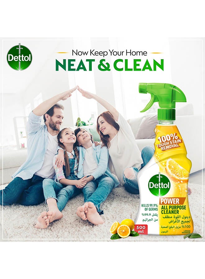 Dettol - Lemon Healthy Home All Purpose Cleaner Trigger 500ml - Image 1