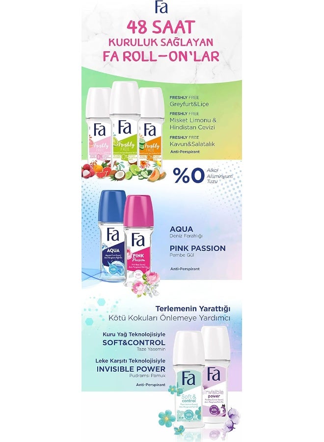 فا مزيل العرق المائي بكرة دوارة 50ملليلتر - Image 4