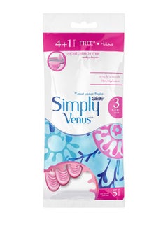 Gillette Simply Venus Disposable Razors 5 piece  - Image 1