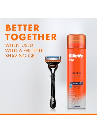 Fusion5 Men's Refillable Razor: Handle + 2 Blade Refills 1 piece - view 5