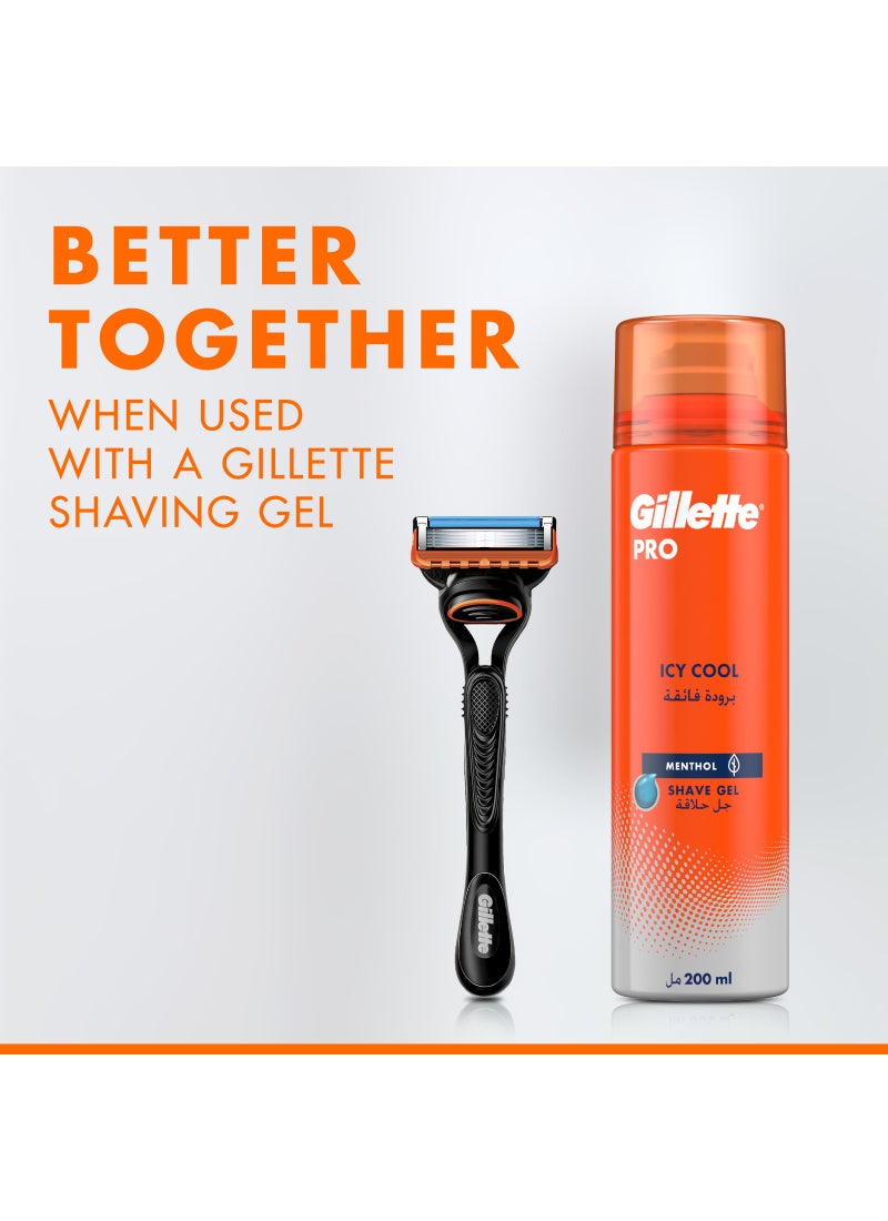Gillette Fusion5 Men's Refillable Razor: Handle + 2 Blade Refills 1 piece - Image 5