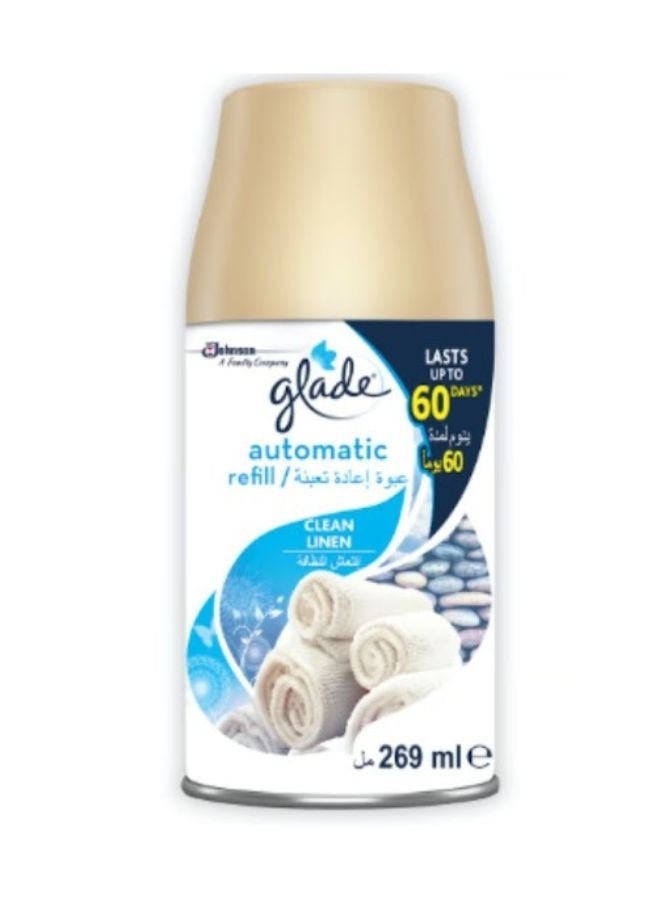 Glade Automatic Spray Refill Clean Linen 269ml  - Image 1