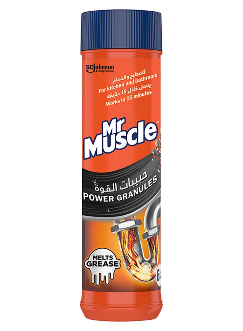 Mr Muscle Power Granules Drain Opener 500grams - Image 1
