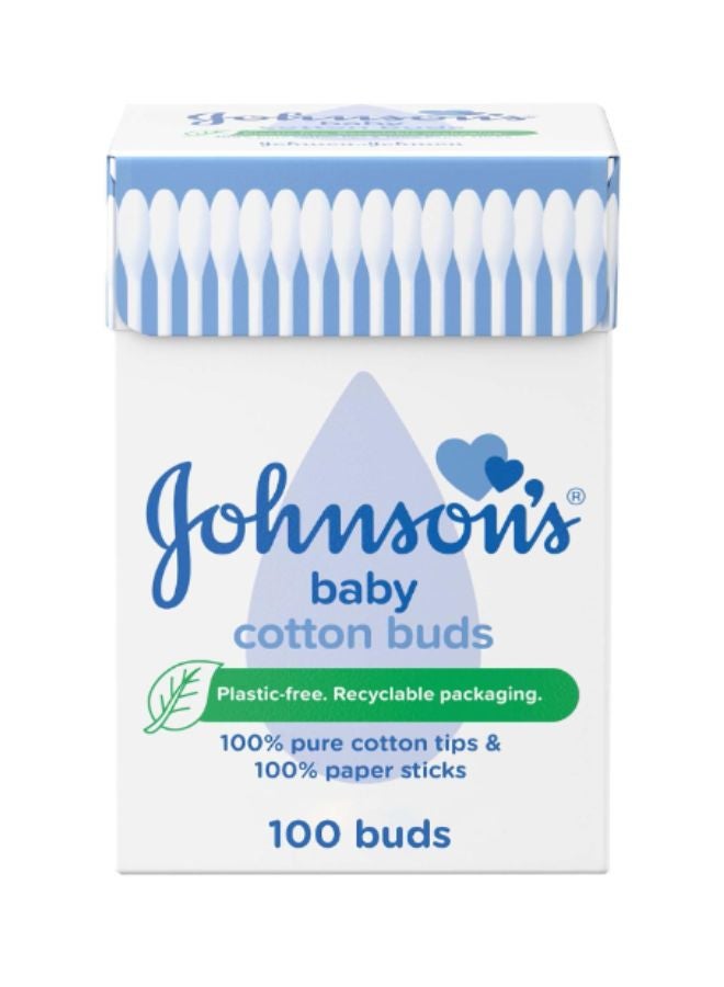 Baby Cotton Buds, Box of 100 sticks